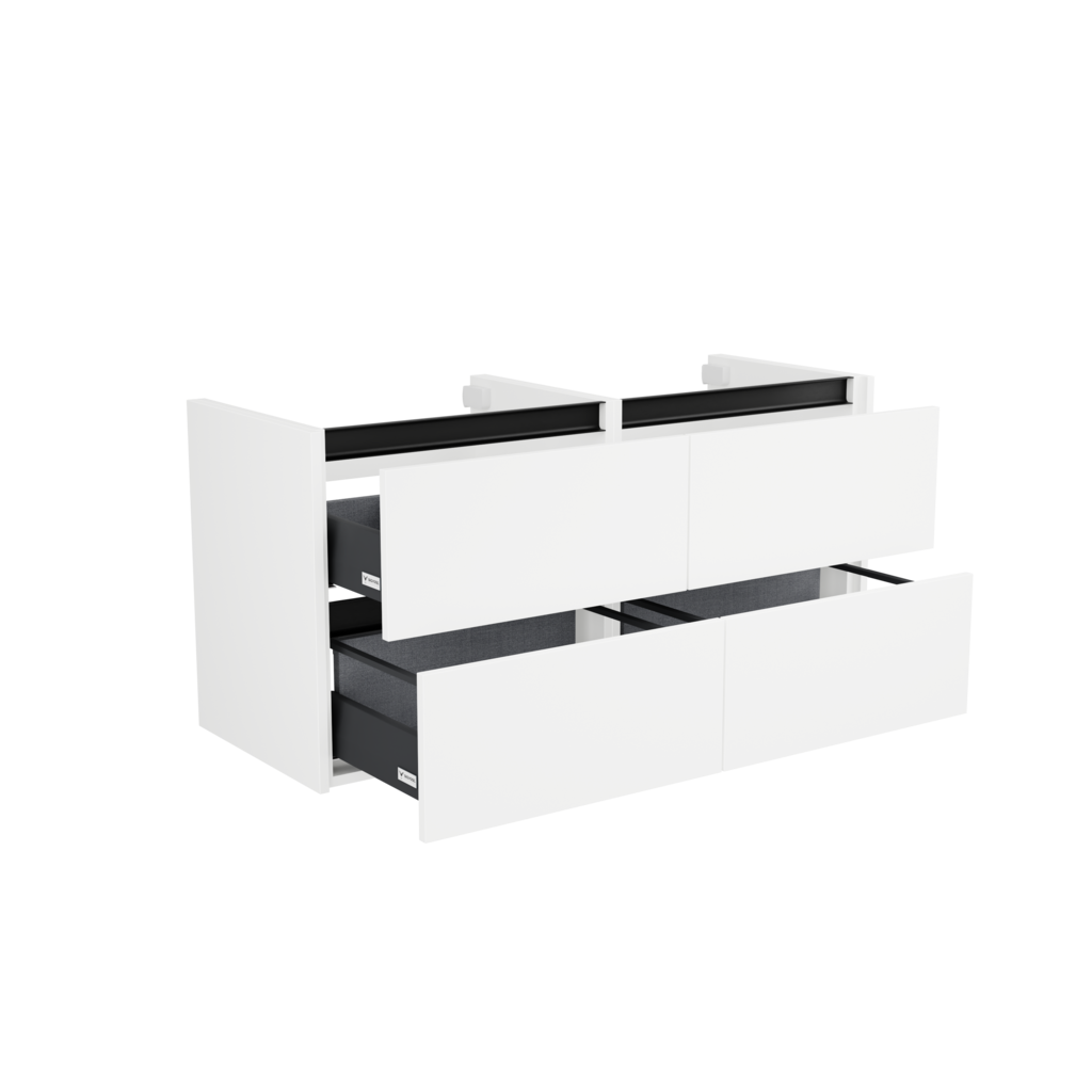 [10115634] Mainz wastafelonderkast (Mat wit, 120 cm) 5