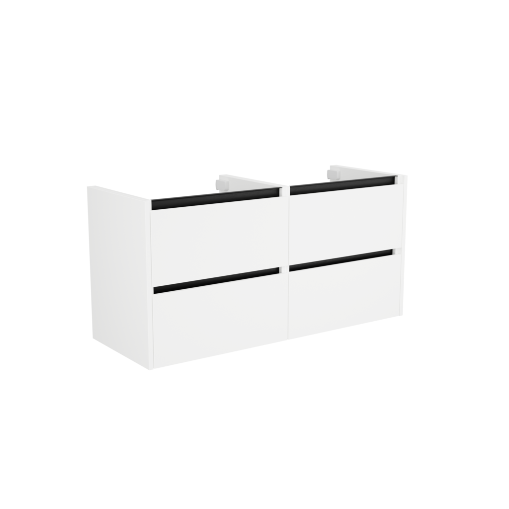 [10115634] Mainz wastafelonderkast (Mat wit, 120 cm) 6