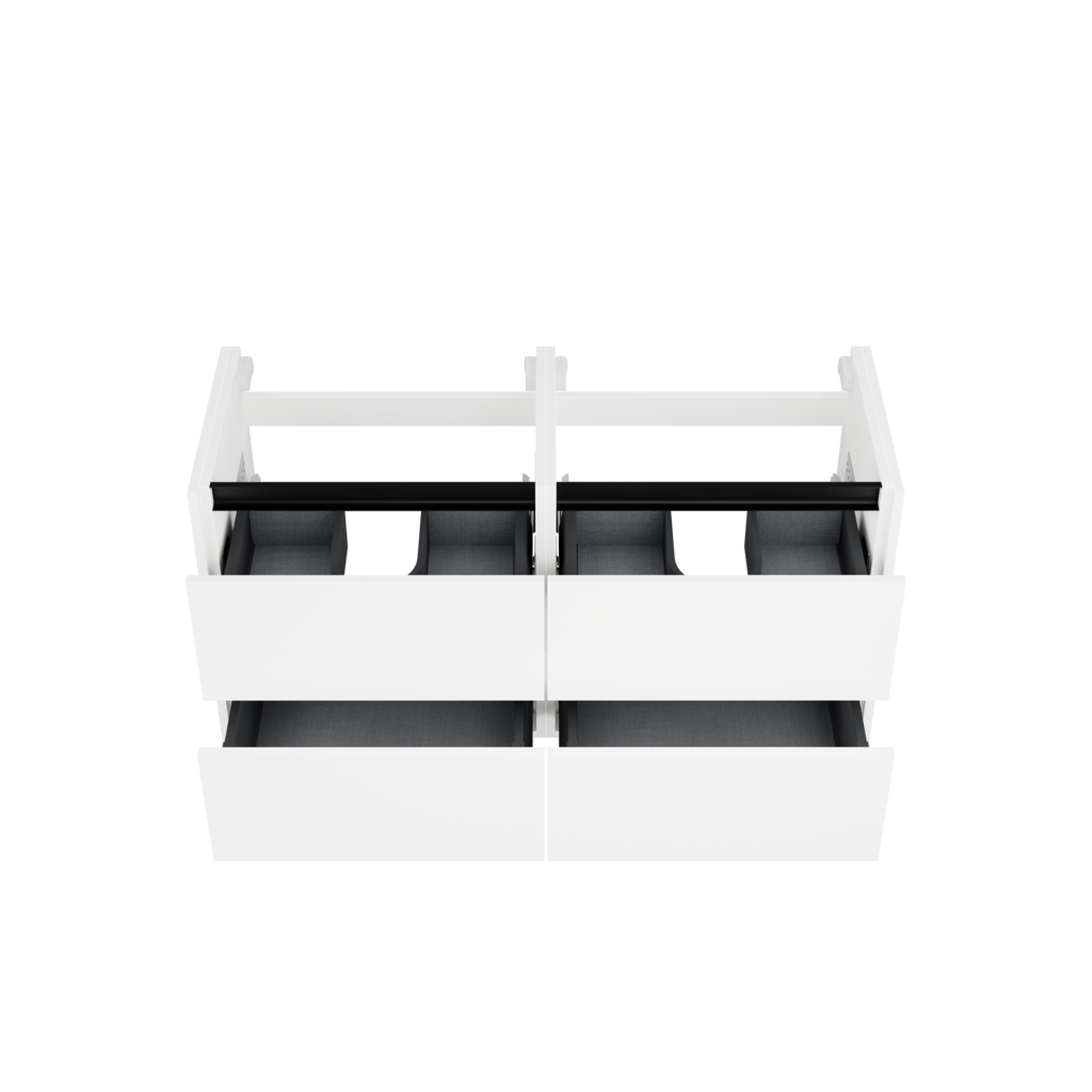 [10115634] Mainz wastafelonderkast (Mat wit, 120 cm) 13