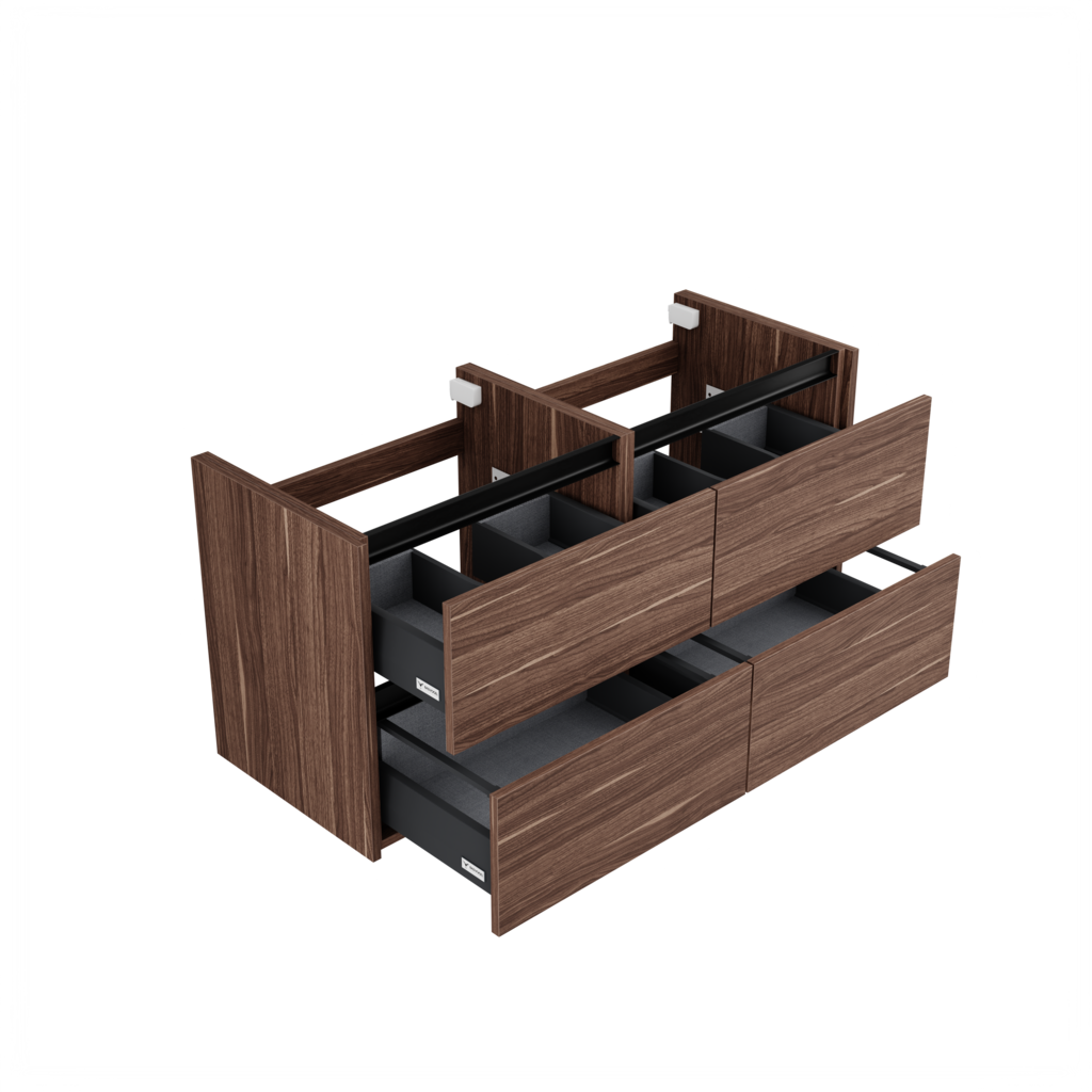 [10116443] Mainz wastafelonderkast (Walnoot, 120 cm) 1