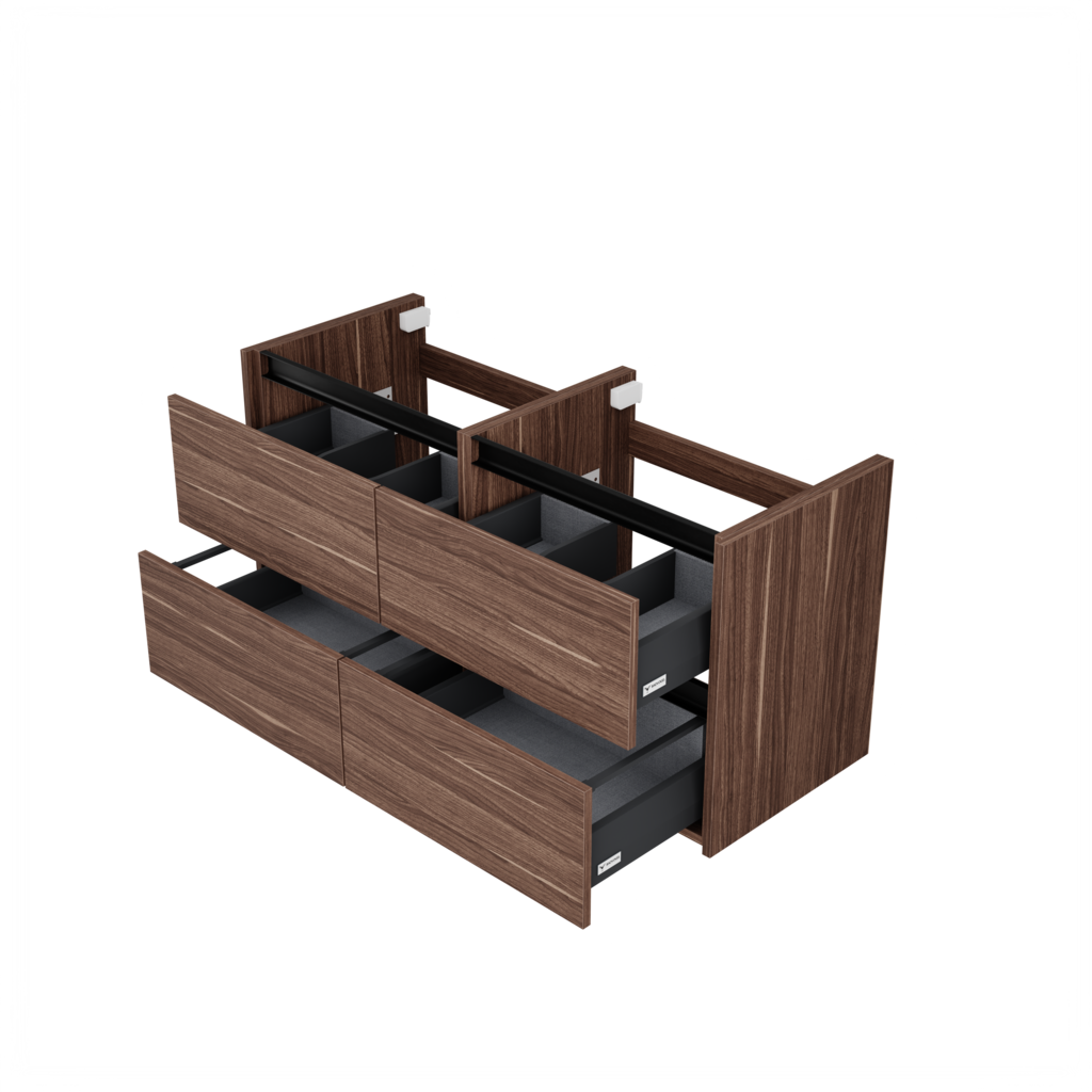 [10116443] Mainz wastafelonderkast (Walnoot, 120 cm) 3