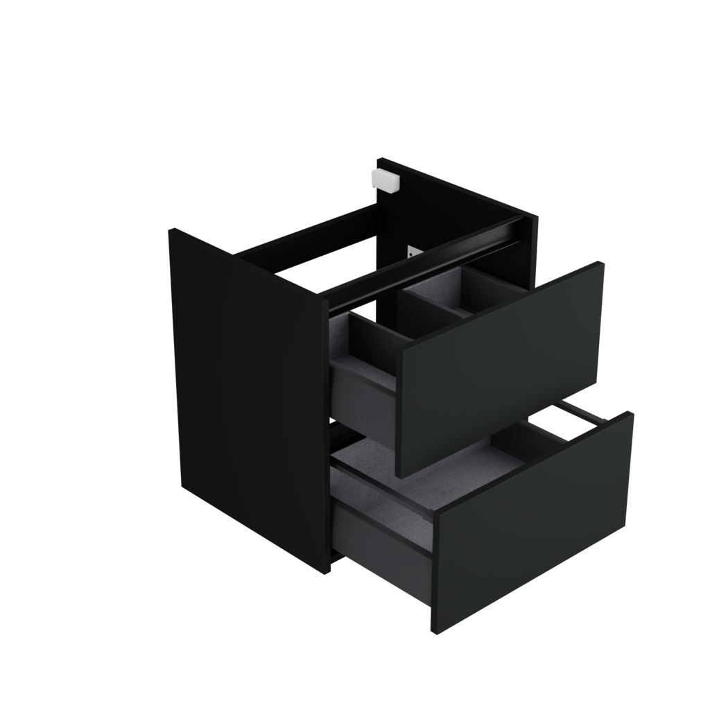 [10115185] Munster wastafelonderkast (Donkerzwart, 60 cm) 1