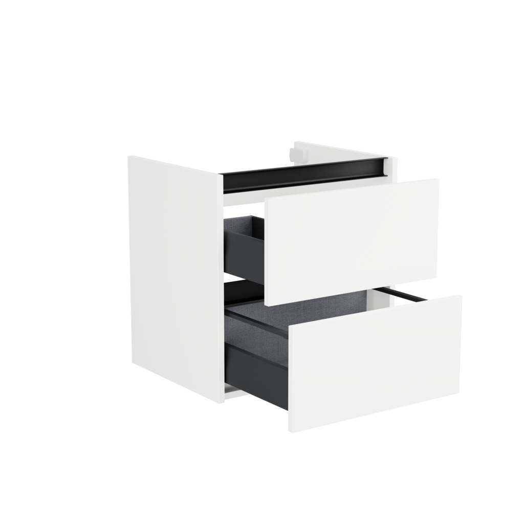 [10115183] Munster wastafelonderkast (Hoogglans wit, 60 cm) 5
