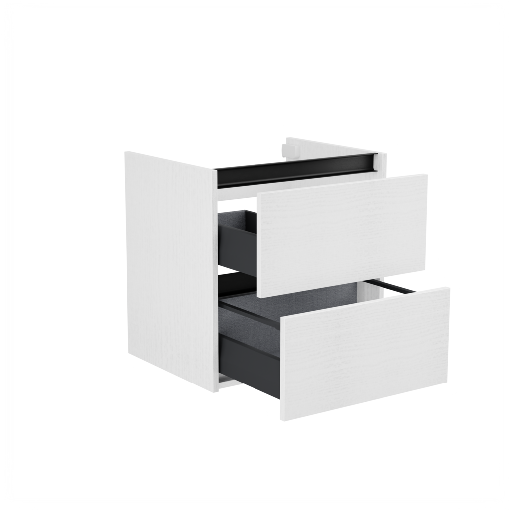 [10115188] Munster wastafelonderkast (Houtlook wit, 60 cm) 5
