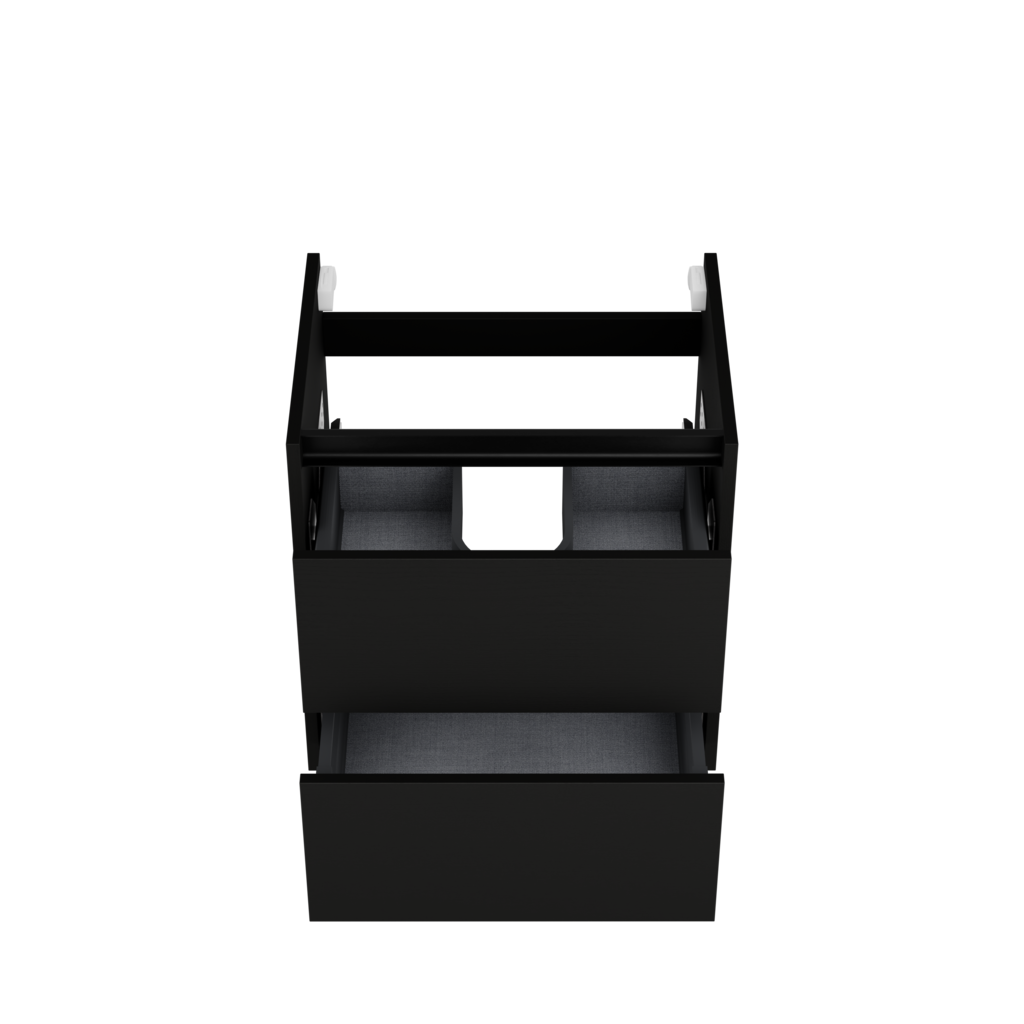 [10115189] Munster wastafelonderkast (Houtlook zwart, 60 cm) 13