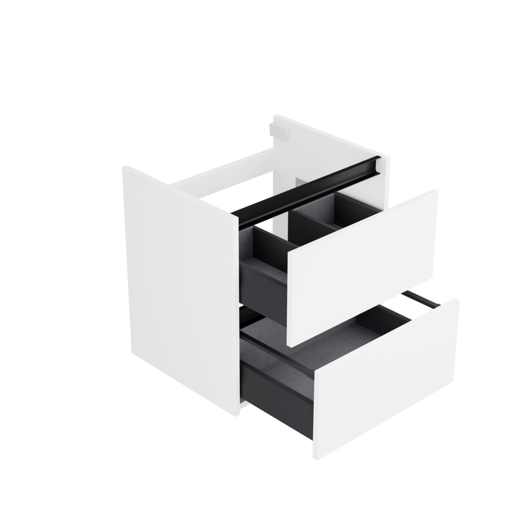 [10115184] Munster wastafelonderkast (Mat wit, 60 cm) 1