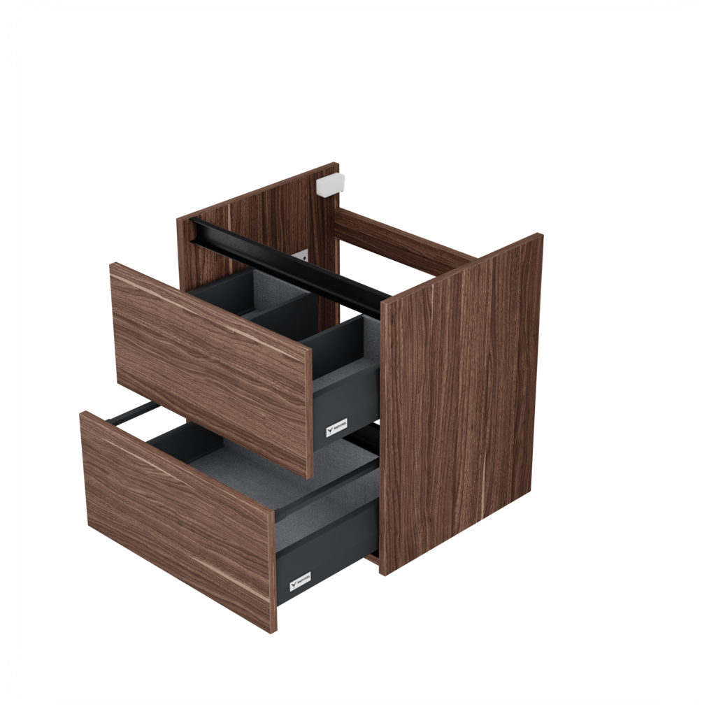 [10116413] Munster wastafelonderkast (Walnoot, 60 cm) 3