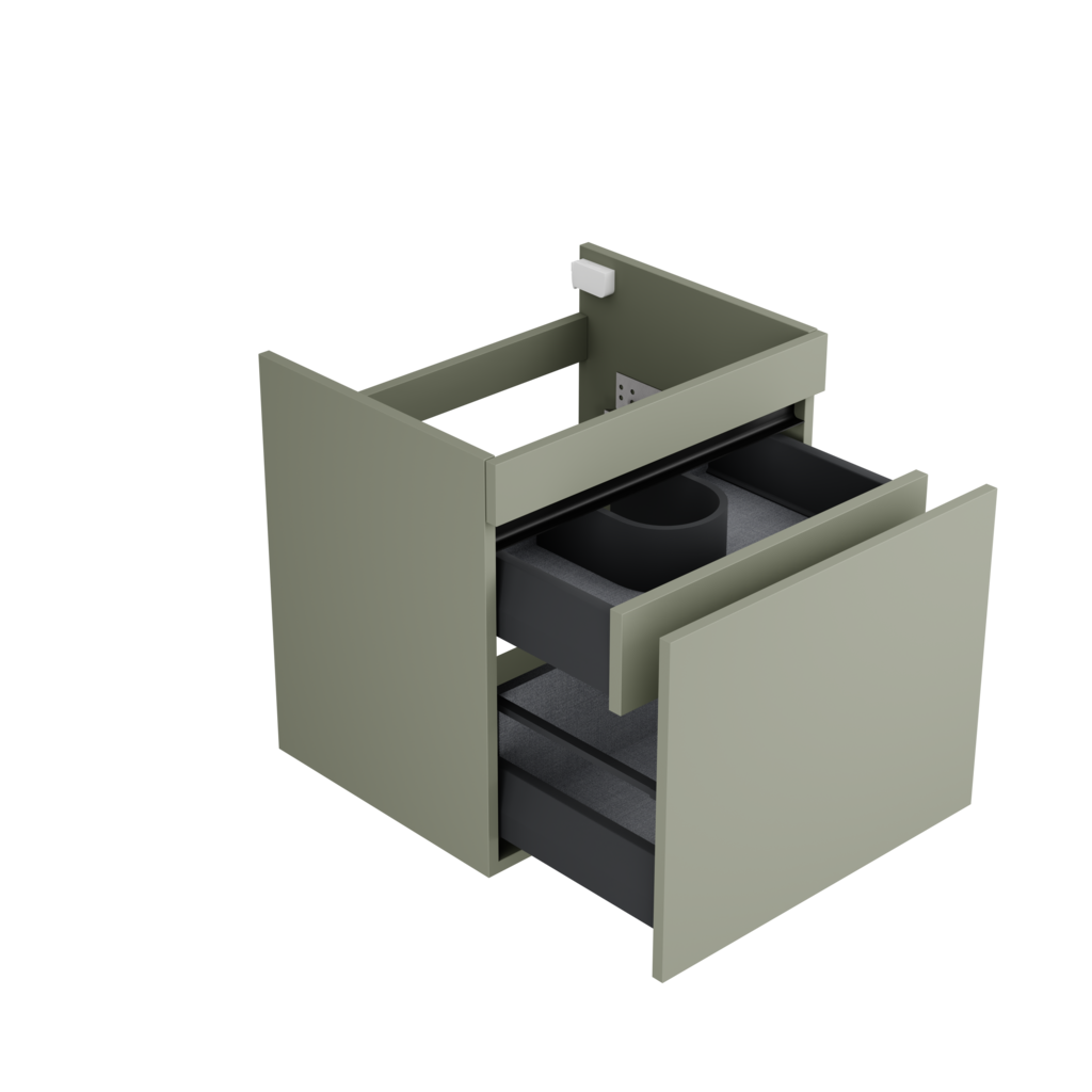 [10115371] Rotterdam wastafelonderkast (Saliegroen, 60 cm) 1