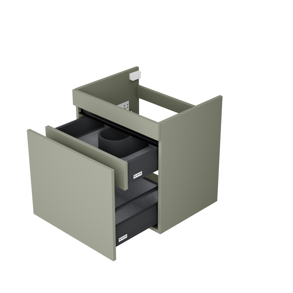 [10115371] Rotterdam wastafelonderkast (Saliegroen, 60 cm) 3
