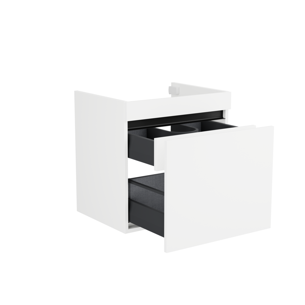 [10115363] Rotterdam wastafelonderkast (Hoogglans wit, 60 cm) 5