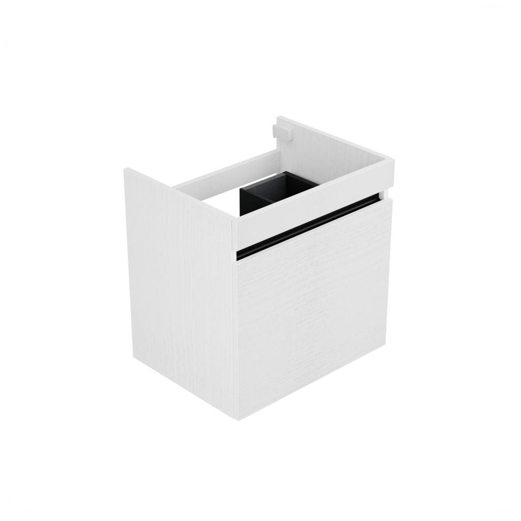 [10115368] Rotterdam wastafelonderkast (Houtlook wit, 60 cm) 2