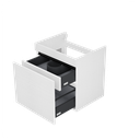 [10115368] Rotterdam wastafelonderkast (Houtlook wit, 60 cm) 3