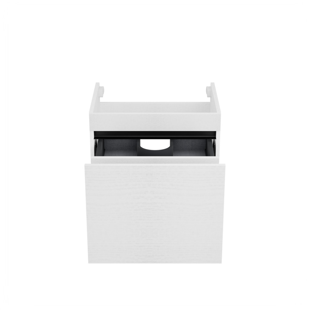 [10115368] Rotterdam wastafelonderkast (Houtlook wit, 60 cm) 11