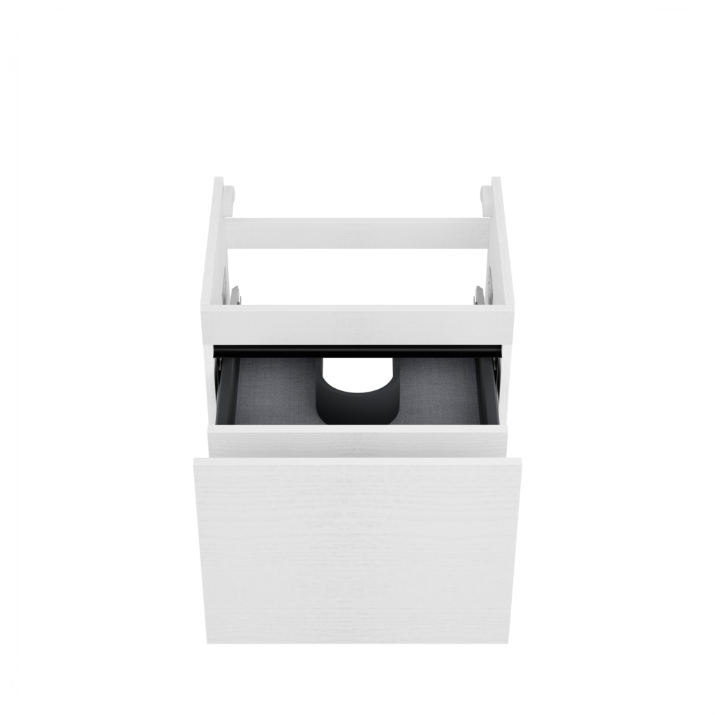 [10115368] Rotterdam wastafelonderkast (Houtlook wit, 60 cm) 13