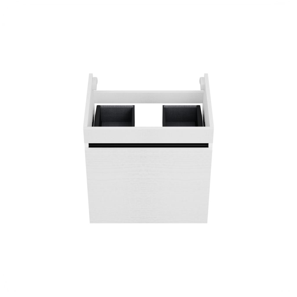 [10115368] Rotterdam wastafelonderkast (Houtlook wit, 60 cm) 14