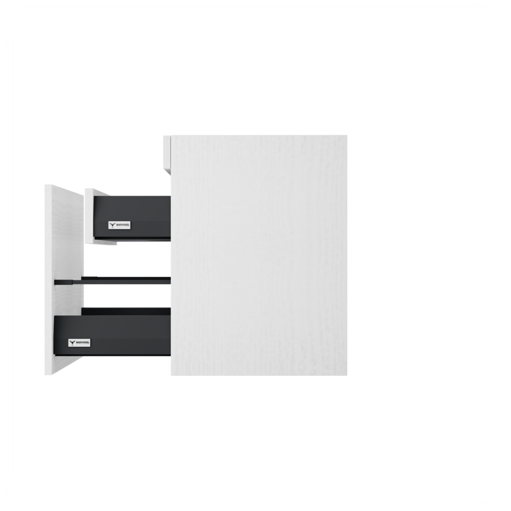 [10115368] Rotterdam wastafelonderkast (Houtlook wit, 60 cm) 15