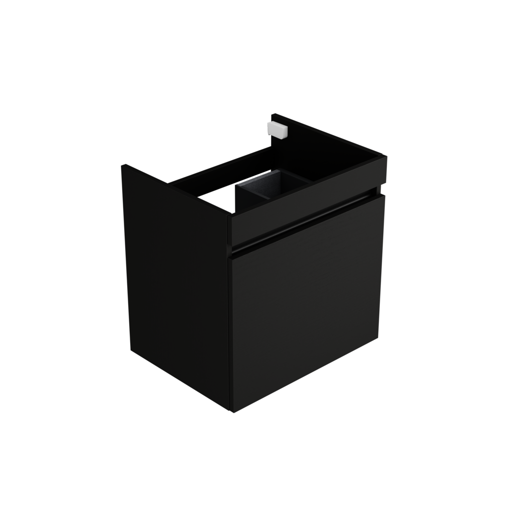 [10115369] Rotterdam wastafelonderkast (Houtlook zwart, 60 cm) 2