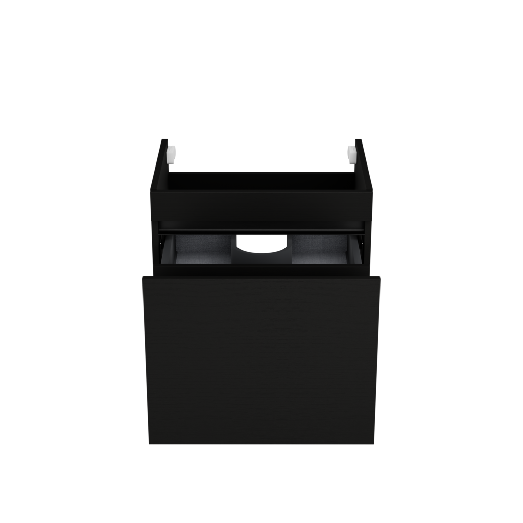 [10115369] Rotterdam wastafelonderkast (Houtlook zwart, 60 cm) 11
