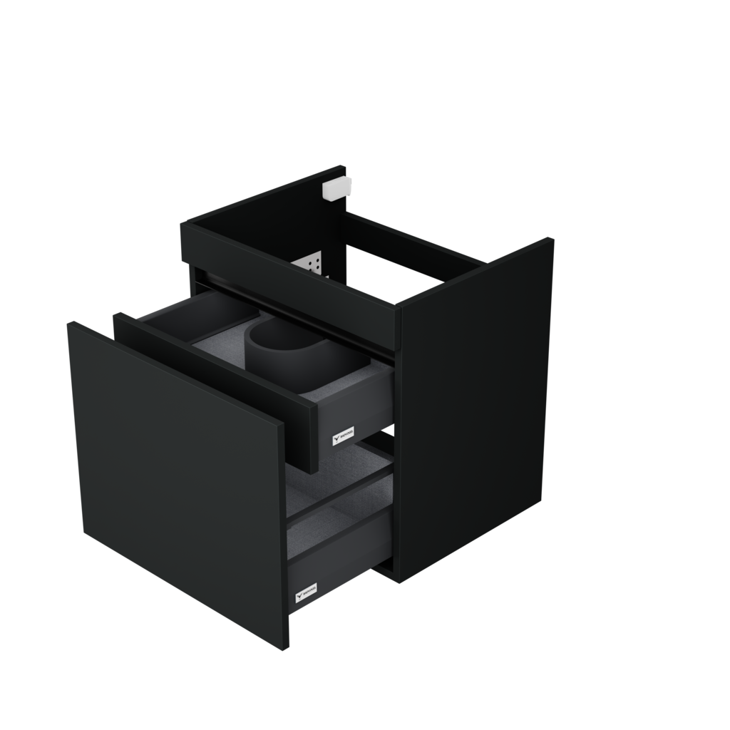 [10115365] Rotterdam wastafelonderkast (Donkerzwart, 60 cm) 3
