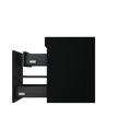 [10115365] Rotterdam wastafelonderkast (Donkerzwart, 60 cm) 15