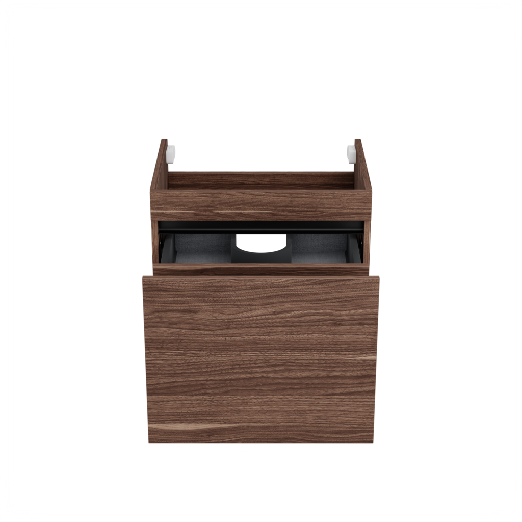 Rotterdam wastafelonderkast (Walnoot, 60 cm) 11