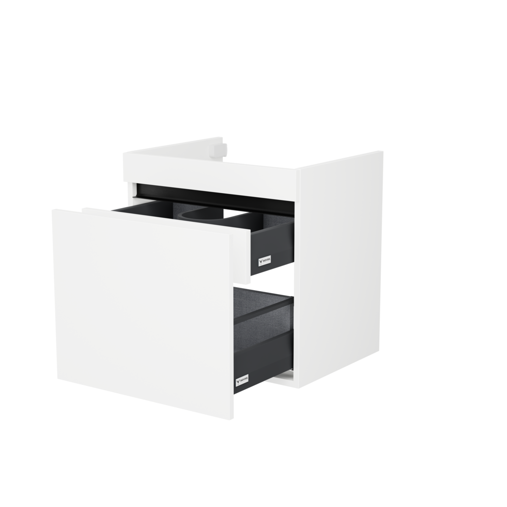 [10115364] Rotterdam wastafelonderkast (Mat wit, 60 cm) 7