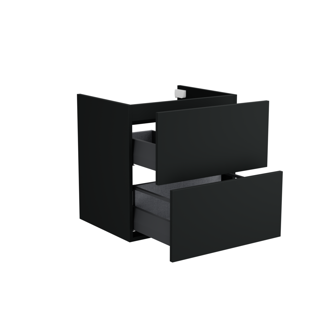 [10115275] Sloten wastafelonderkast (Donkerzwart, 60 cm) 5