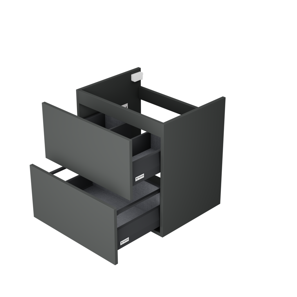 [10115282] Sloten wastafelonderkast (Donkergrijs, 60 cm) 3