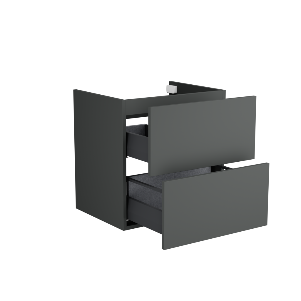 [10115282] Sloten wastafelonderkast (Donkergrijs, 60 cm) 5