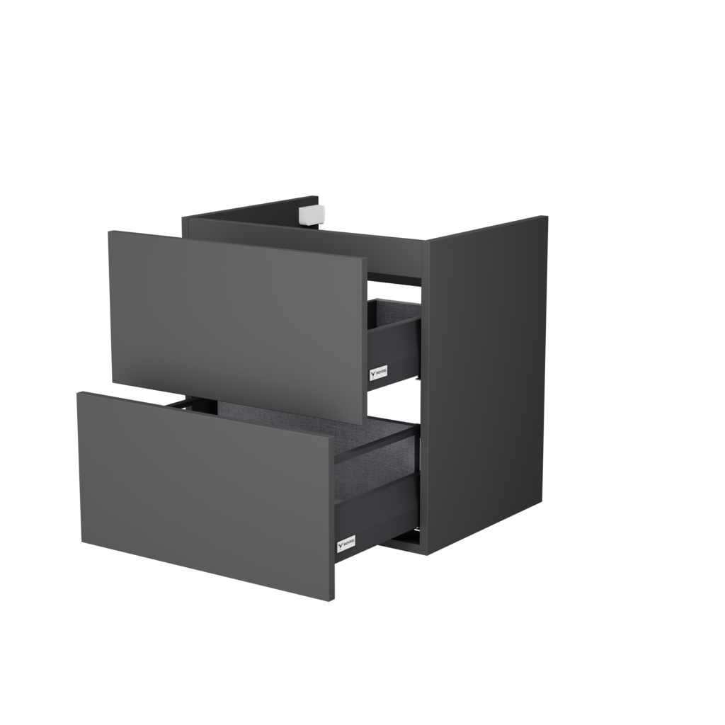 [10115282] Sloten wastafelonderkast (Donkergrijs, 60 cm) 7