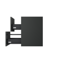 [10115282] Sloten wastafelonderkast (Donkergrijs, 60 cm) 15