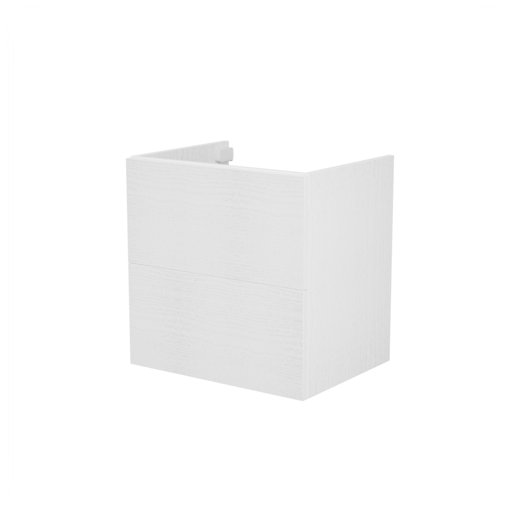 [10115278] Sloten wastafelonderkast (Houtlook wit, 60 cm) 8