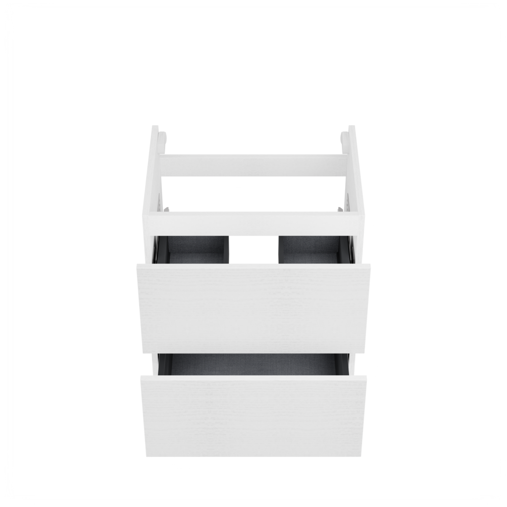 [10115278] Sloten wastafelonderkast (Houtlook wit, 60 cm) 13