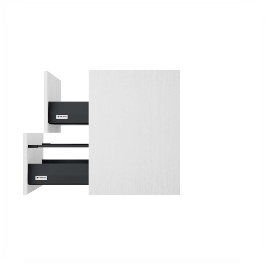 [10115278] Sloten wastafelonderkast (Houtlook wit, 60 cm) 15