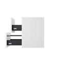 [10115278] Sloten wastafelonderkast (Houtlook wit, 60 cm) 15