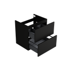 [10115279] Sloten wastafelonderkast (Houtlook zwart, 60 cm) 1