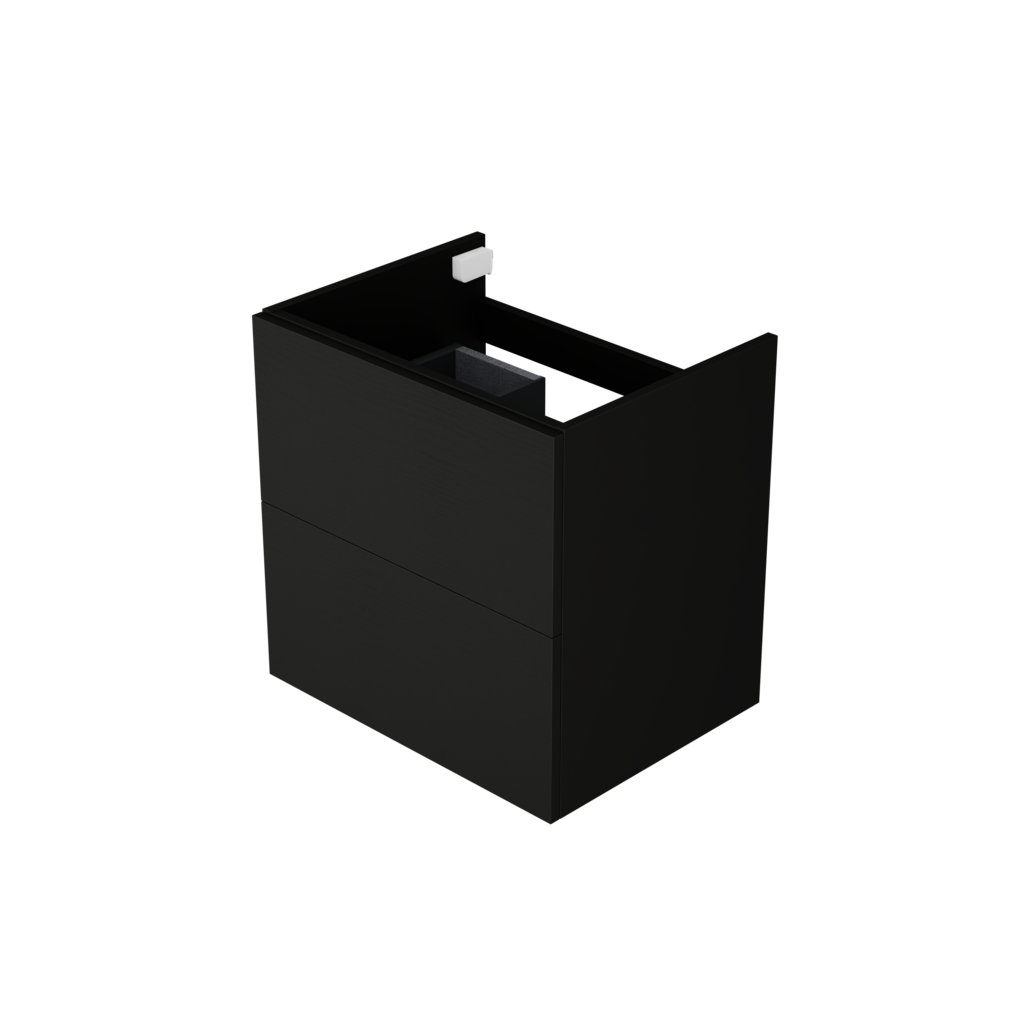 [10115279] Sloten wastafelonderkast (Houtlook zwart, 60 cm) 4