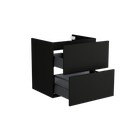 [10115279] Sloten wastafelonderkast (Houtlook zwart, 60 cm) 5
