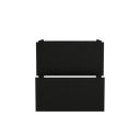 [10115279] Sloten wastafelonderkast (Houtlook zwart, 60 cm) 9