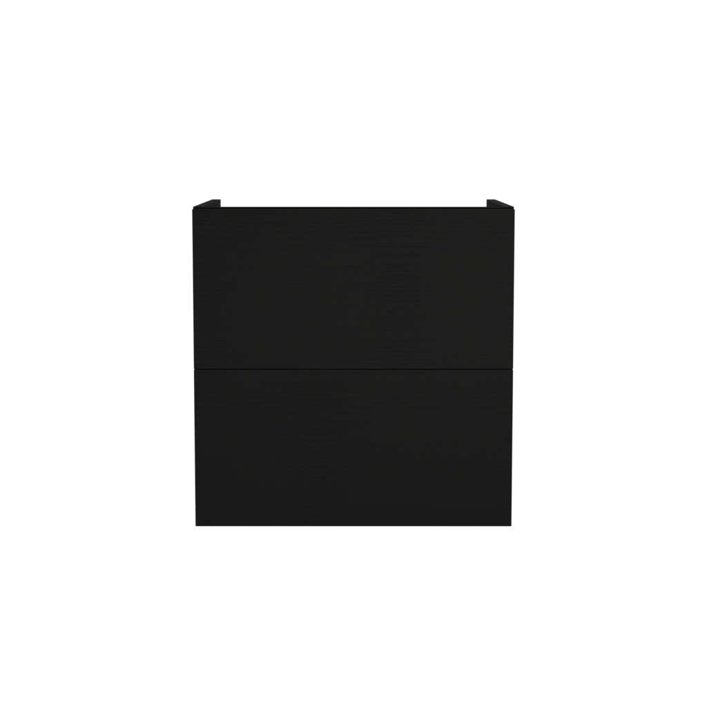 [10115279] Sloten wastafelonderkast (Houtlook zwart, 60 cm) 10