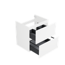 [10115273] Sloten wastafelonderkast (Hoogglans wit, 60 cm) 1