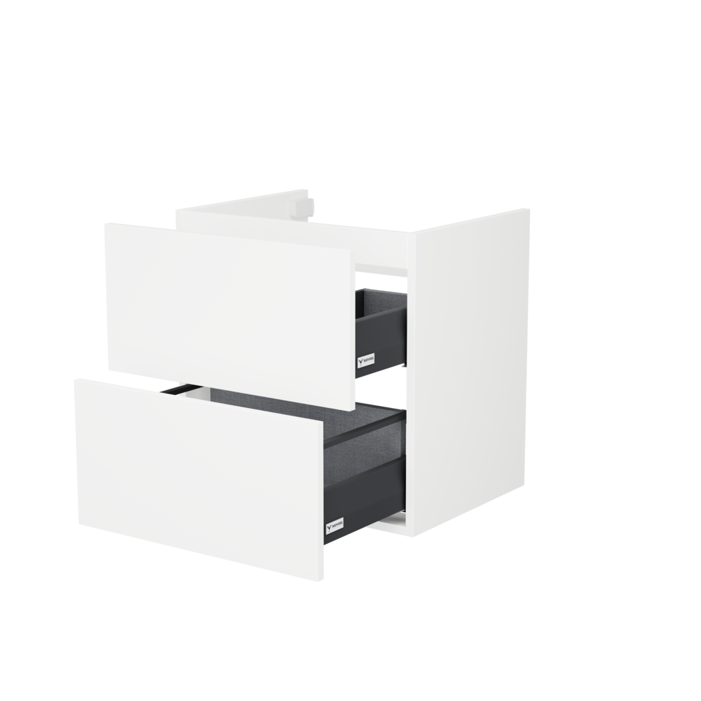 [10115273] Sloten wastafelonderkast (Hoogglans wit, 60 cm) 7