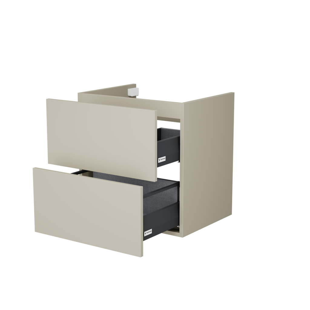 [10115276] Sloten wastafelonderkast (Taupe, 60 cm) 7