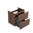 Sloten wastafelonderkast (Walnoot, 60 cm) 1