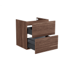 Sloten wastafelonderkast (Walnoot, 60 cm) 5