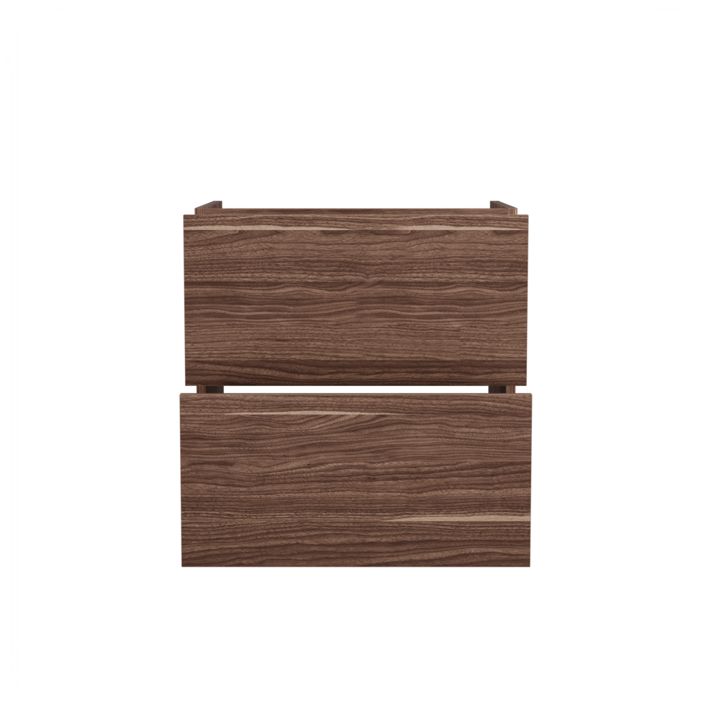 Sloten wastafelonderkast (Walnoot, 60 cm) 9