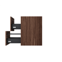 Sloten wastafelonderkast (Walnoot, 60 cm) 15