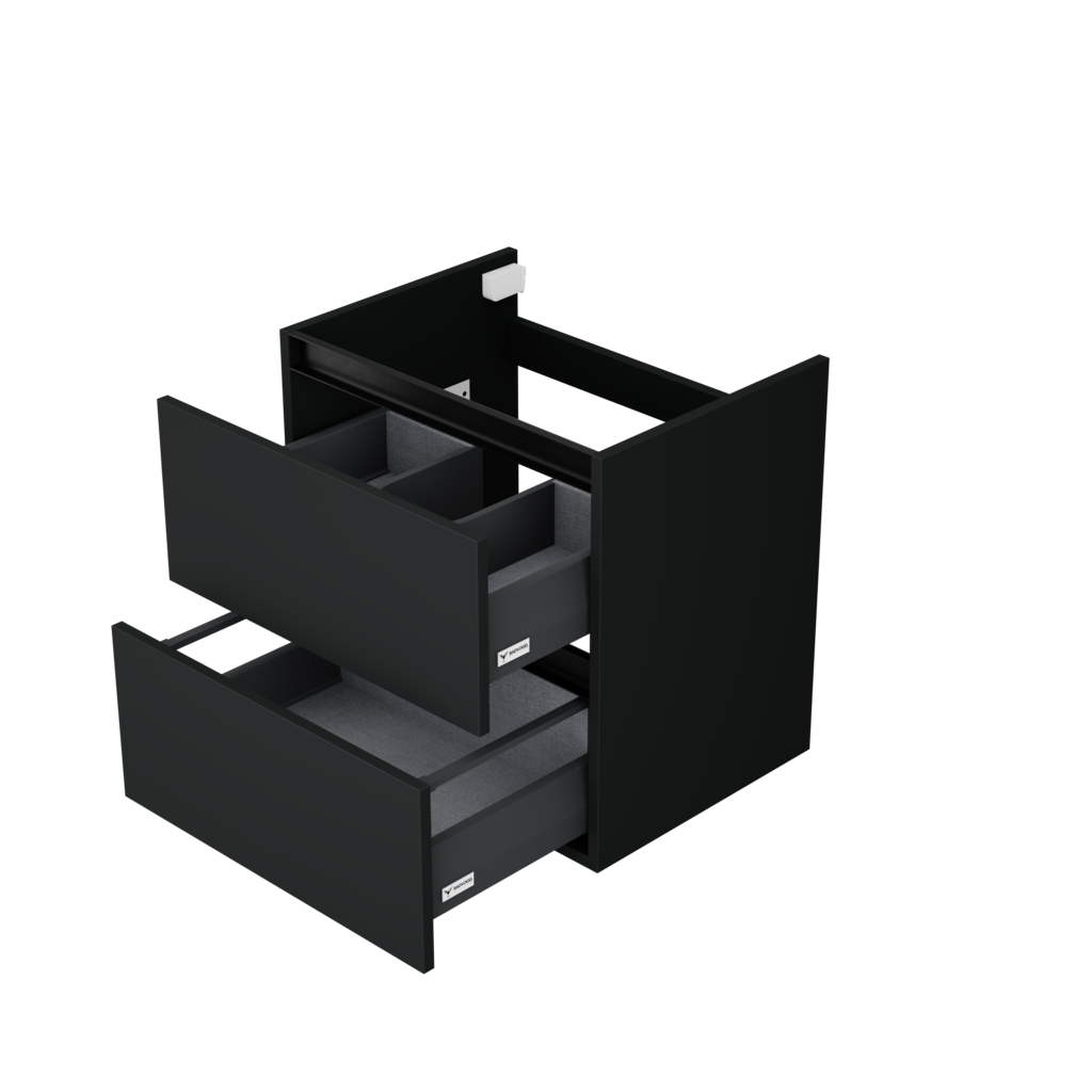 [10115095] Utrecht wastafelonderkast (Donkerzwart, 60 cm) 3