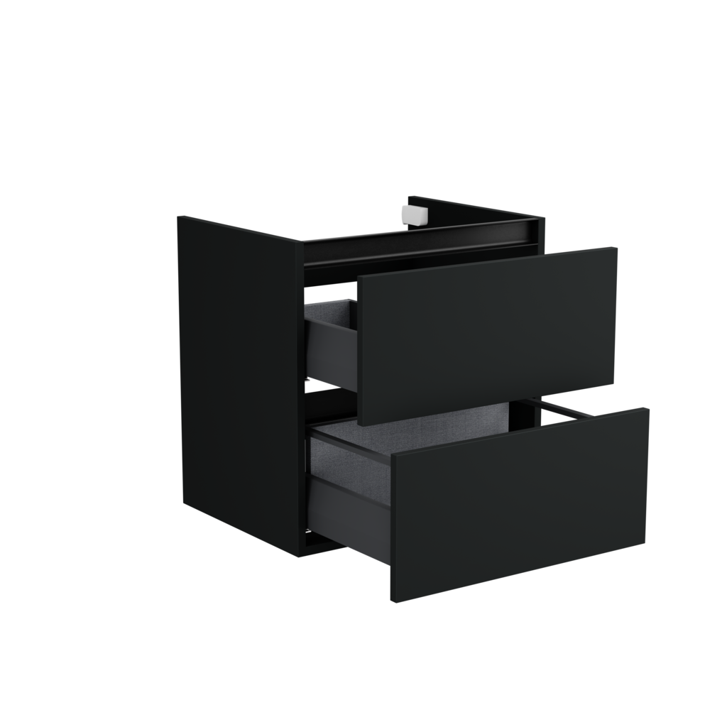 [10115095] Utrecht wastafelonderkast (Donkerzwart, 60 cm) 5