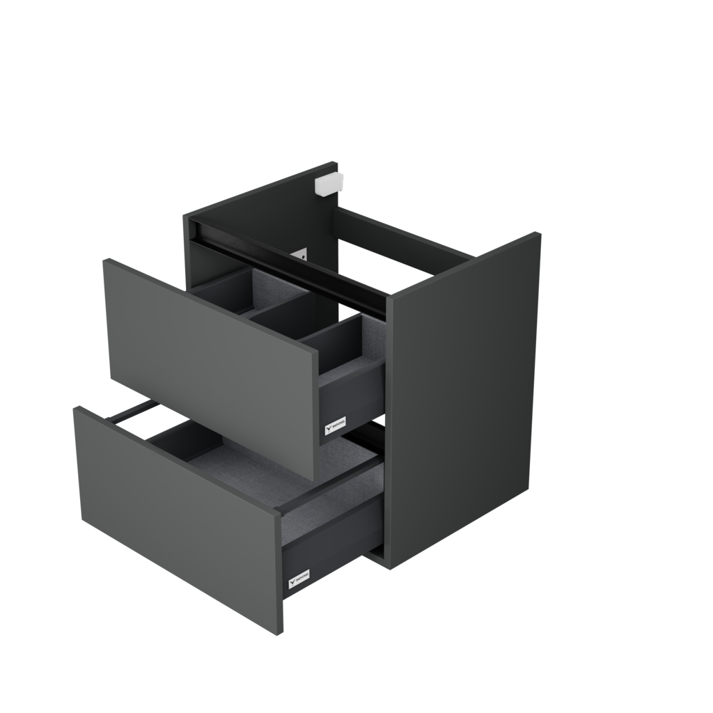 [10115102] Utrecht wastafelonderkast (Donkergrijs, 60 cm) 3